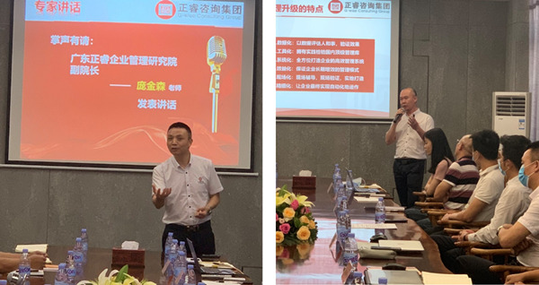 金海岸咨询项目组讲话