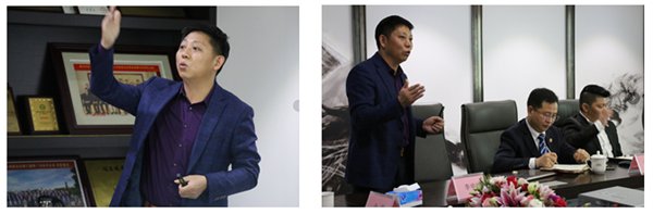 广东金海岸企业管理研究院院长金涛教授讲话