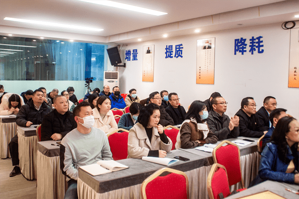 广州黛柏睿家具有限公司管理升级项目总结大会现场